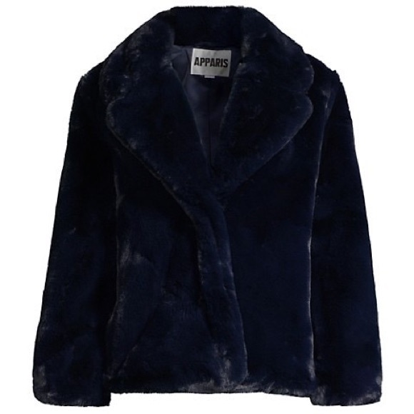 NWT Apparis Manon Faux Fur Coat - Picture 3 of 5